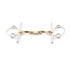 Jump'in Twisted Flat Link Full Cheek Gag Bit -Farm housse 0058A FrenchEQ Jumpin.Twisted.Full .Cheek .Bit .With .Flat