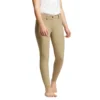 Ariat Youth Tri Factor EQ Grip Knee Patch Breech -Farm housse 10030995 ariat youth trifactor grip eq kp.breech tan front