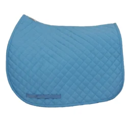 TuffRider Basic Pony Saddle Pad -Farm housse 100411 258 1268 JPC.TuffRider.Basic .Pony .Saddle.Pad Neon.Blue