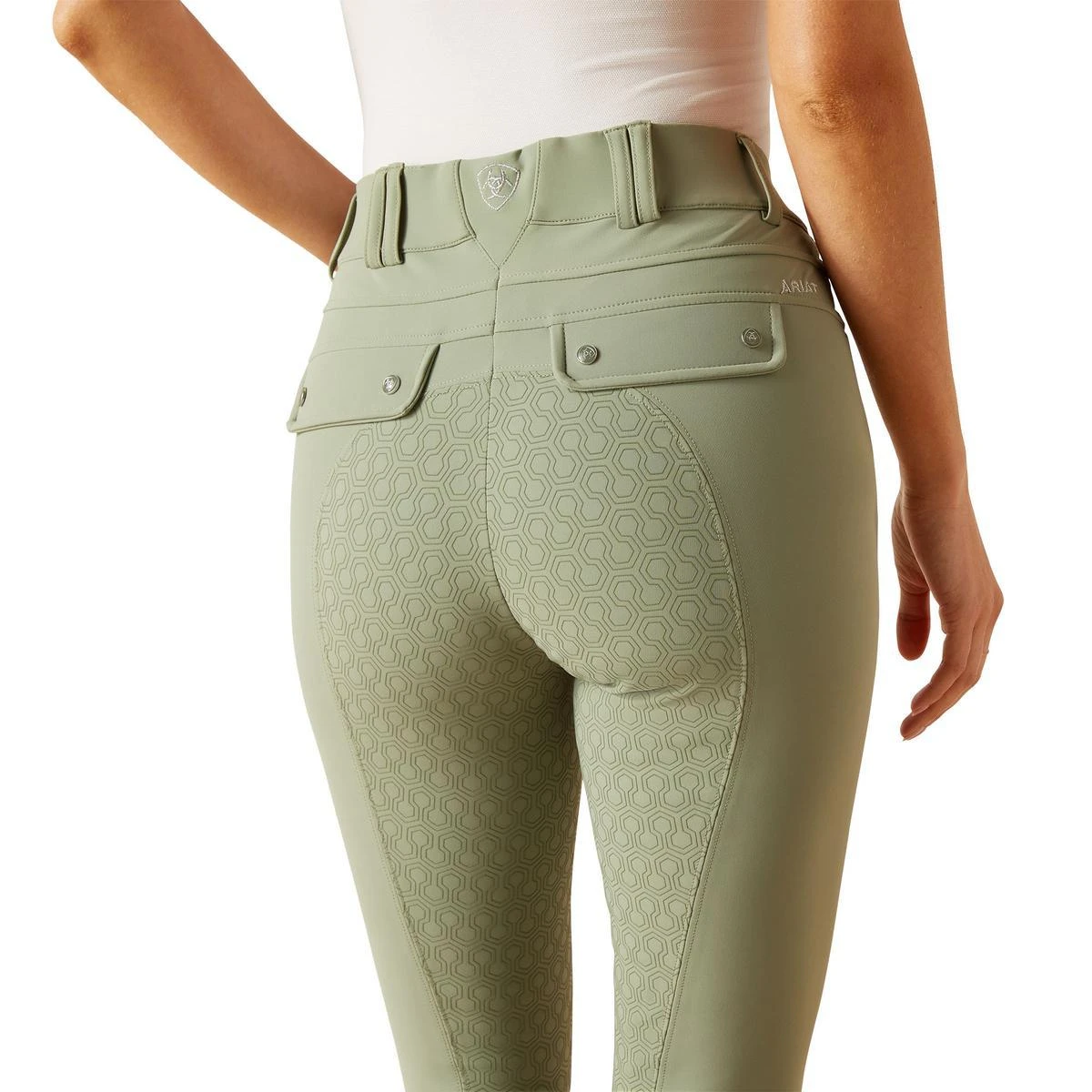 Ariat Women's Tri Factor Grip Full Seat Breeches - Seasonal Colors 15 Ariat Women's Tri Factor Grip Full Seat Breeches - Seasonal Colors - Image 13