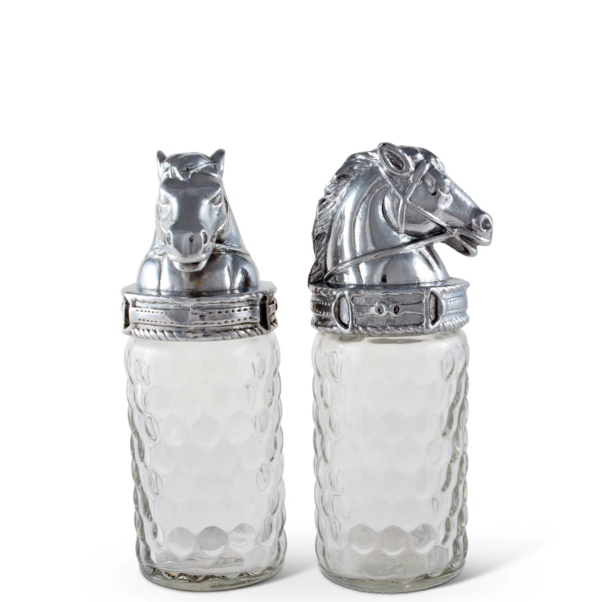 Arthur Court Salt And Pepper Set - Horse Head 3 Arthur Court Salt And Pepper Set - Horse Head