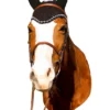 Equine Couture Fly Bonnet With Crystal -Farm housse 110741 black 1 54630.1498250683.1280.1280