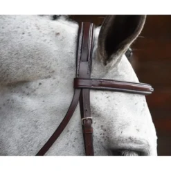 KL Select Italia Middleburg Hunter Bridle -Farm housse 111101 03 KL Italia Brown Browband