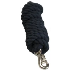 Cotton Lead Rope With Bull Snap -Farm housse 1289 Jacks Cotton.Lead .Rope .With .Bull .Snap Navy