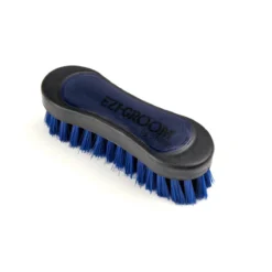EZI-GROOM Grip Face Brush -Farm housse 1485 Shires Ezi.Groom .Grip .Face .Brush Navy