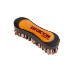 EZI-GROOM Grip Face Brush -Farm housse 1485 Shires Ezi.Groom .Grip .Face .Brush Orange