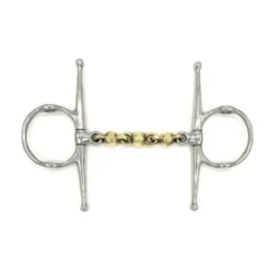 Jake Adams Brass Waterford Loose Ring Gag Bit