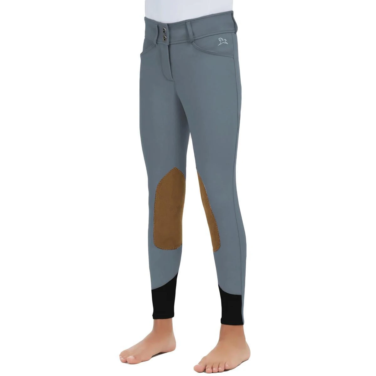 RJ Classics Girls' Avery Knee Patch Breeches 21 RJ Classics Girls' Avery Knee Patch Breeches - Image 19