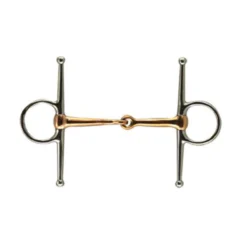 Coronet Copper Mouth Full Cheek Snaffle Bit
