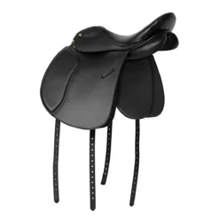 HDR Vegan-X Dressage Saddle -Farm housse 24173 JPC Vegan.X.Dressage.Saddle Black Back