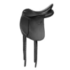 HDR Vegan-X Dressage Saddle 1 HDR Vegan-X Dressage Saddle -Farm housse 24173 JPC Vegan.X.Dressage.Saddle Black Side