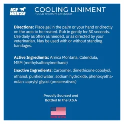Ice Horse Cooling Liniment And Cold Therapy Extender -Farm housse 291094758e16070c98674c752c20c9a7