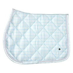 Dapplebay Gingham Pony Saddle Pad -Farm housse 36350a95 6d57 466c b182 ec464686c722
