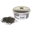 Braiding Bands - 800 Count -Farm housse 368 Jacks Braiding.Bands .800Pack Black
