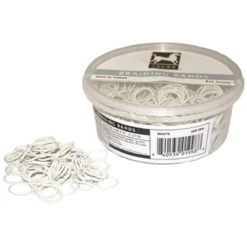Braiding Bands - 800 Count 7 Braiding Bands - 800 Count -Farm housse 368 Jacks Braiding.Bands .800Pack White