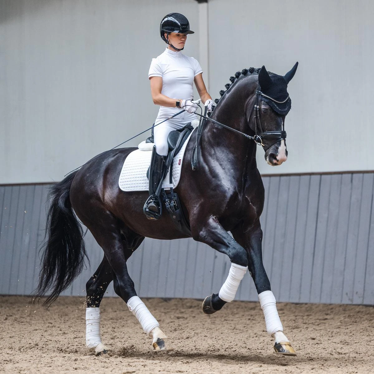 LeMieux Cotton Dressage Square Pad 12 LeMieux Cotton Dressage Square Pad - Image 10