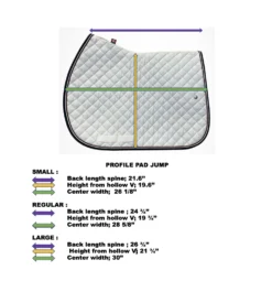 Ogilvy Eventing Profile Pad -Farm housse 3e42c7afa22284c3230eb84e77a64b35