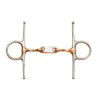 Centaur Stainless Steel Dr Bristol Full Cheek With Twisted Copper Mouth Bit -Farm housse 405041 ERS Dr.Bristol.Copper.Full .Cheek