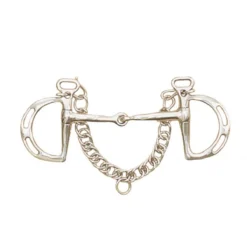 Centaur Stainless Steel Jointed Uxeter Kimberwick Bit