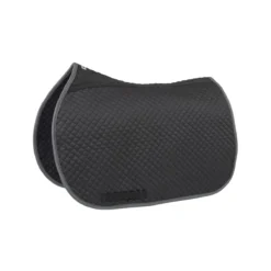 EquiFit Essential Square Pad With Color Trim -Farm housse 41220 Equi.Fit Essential.Square Black.With .Grey