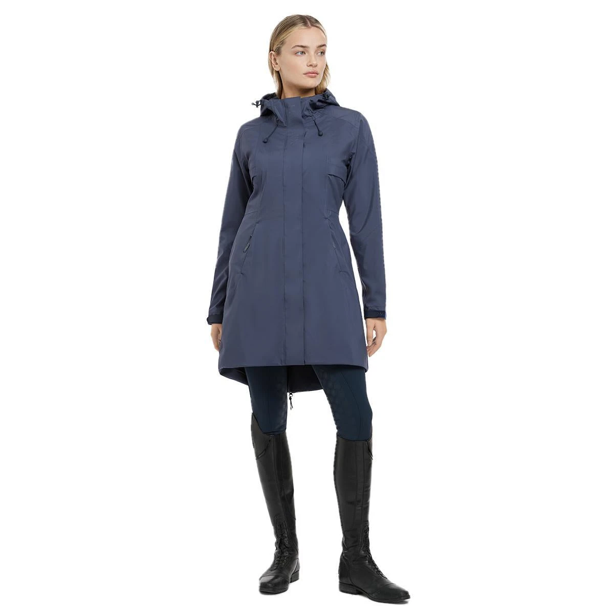 LeMieux Women's Grace Long Rain Jacket 4 LeMieux Women's Grace Long Rain Jacket - Image 2