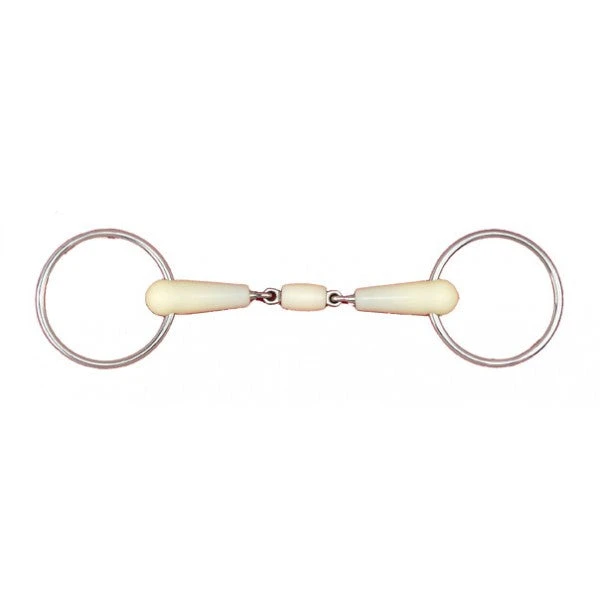 Happy Mouth Thin Double Jointed Loose Ring With Roller Mouth Bit 3 Happy Mouth Thin Double Jointed Loose Ring With Roller Mouth Bit