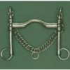 AlBaCon German Silver Weymouth Wide Port Bit W-Chain 17MM Mouth 1 AlBaCon German Silver Weymouth Wide Port Bit W-Chain 17MM Mouth -Farm housse 457772 albacon german.silver weymouth.wideport