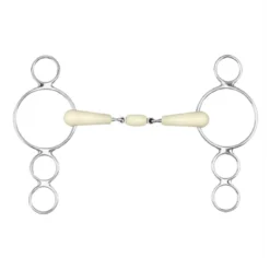 Happy Mouth 3-Ring Double Jointed Mouth Gag Bit