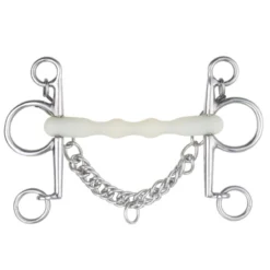 Happy Mouth Thin Shaped Mullen Mouth Pelham Bit