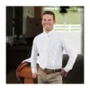 Romfh Men's Competitor Long Sleeve Show Shirt -Farm housse 468451 ERS Romfh.Competitors.Mens .Show .Shirt White