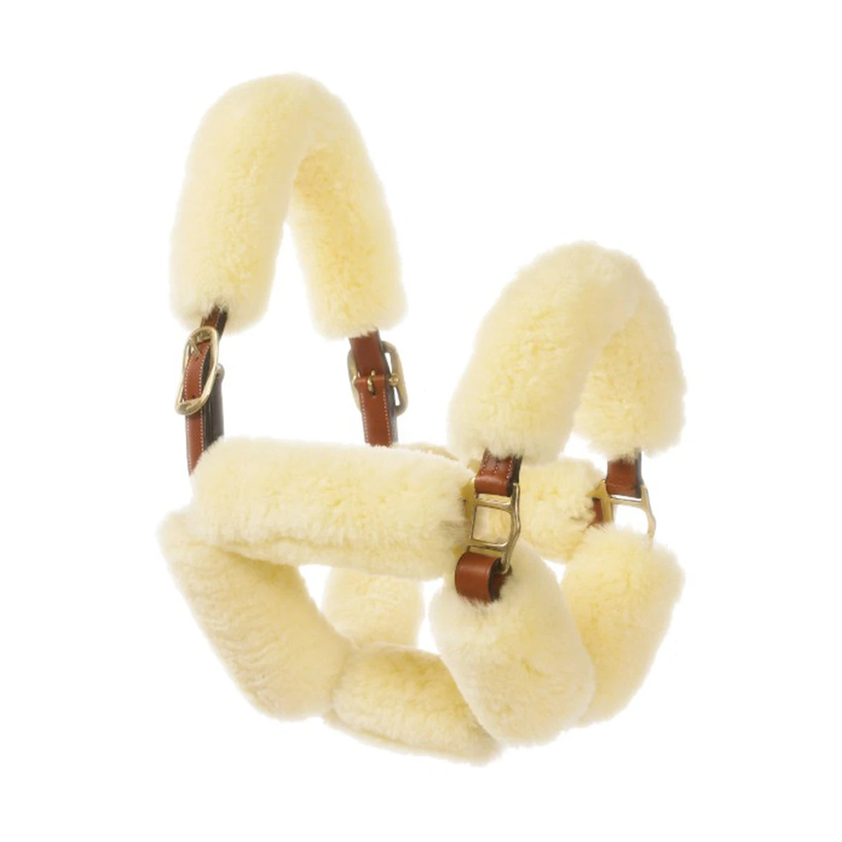 Ovation Europa Sheepskin 9-Piece Halter Set 3 Ovation Europa Sheepskin 9-Piece Halter Set