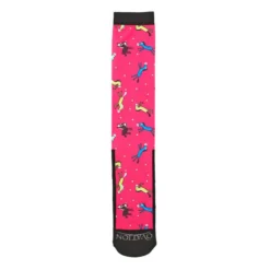 Ovation Childs' FootZees Boot Socks -Farm housse 471096 C2050 Child.Footzees.Boot .Socks Pony.Print .Pink