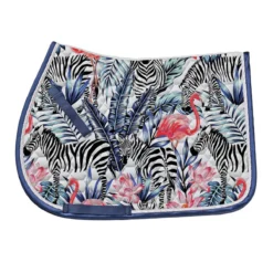 Ovation Altitude All Purpose Saddle Pad -Farm housse 47514ZEBRAPONY ERS Saddle.Pad Zebra