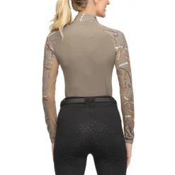 Kastel Long Sleeve Raglan Taupe Belts 1/4 Zip Shirt -Farm housse 4e6391577b8cee6548487f0d6f0e9249