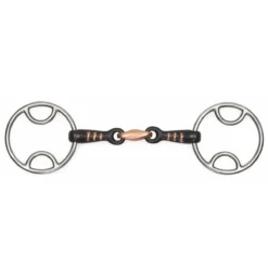 Shires Sweet Iron Bevel With Raised Ribs Bit