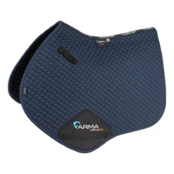 Shires Arma Jump Saddle Pads -Farm housse 5269 shires saddle.pad navy