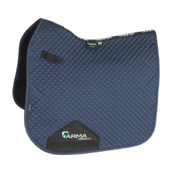 Shires Arma Dressage Saddle Pads -Farm housse 5270 shires saddle.pad navy