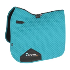 Shires Arma Dressage Saddle Pads -Farm housse 5270 shires saddle.pad ocean.blue