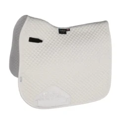 Shires Arma Dressage Saddle Pads -Farm housse 5270 shires saddle.pad white