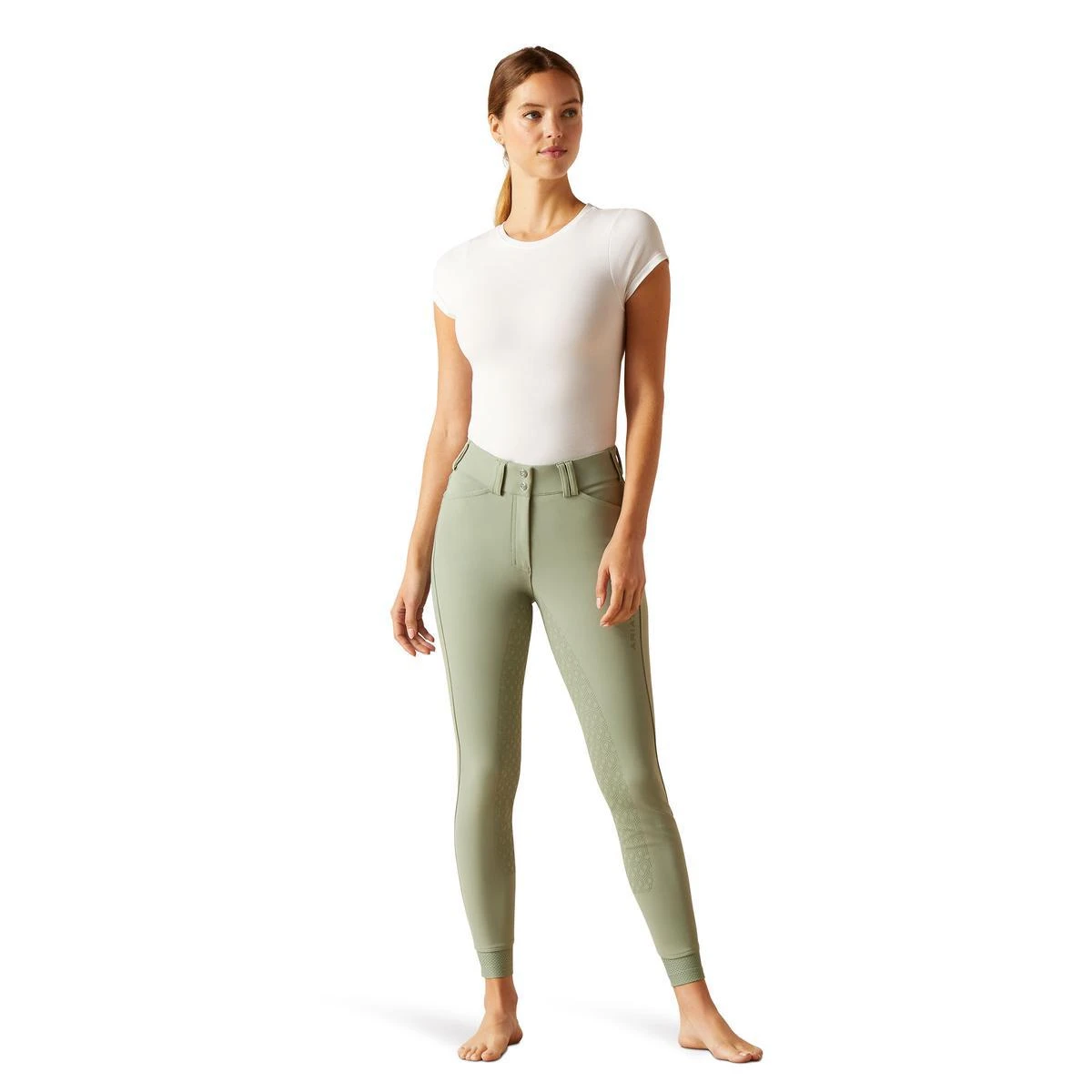 Ariat Women's Tri Factor Grip Full Seat Breeches - Seasonal Colors 12 Ariat Women's Tri Factor Grip Full Seat Breeches - Seasonal Colors - Image 10