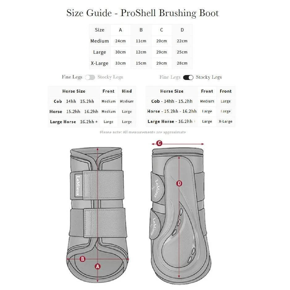 LeMieux ProShell Brushing Boots Black 7 LeMieux ProShell Brushing Boots Black - Image 5