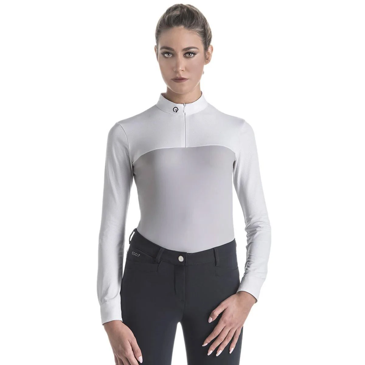 EGO 7 Women's Mesh Top Long Sleeve 4 EGO 7 Women's Mesh Top Long Sleeve - Image 2