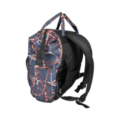 AWST Int'l "Lila" Snaffle Bits Backpack And Laptop Case -Farm housse 63046 JPC Backpack.Laptop.Bag Snaffle.Bits .Navy Back.Secret.Pocket