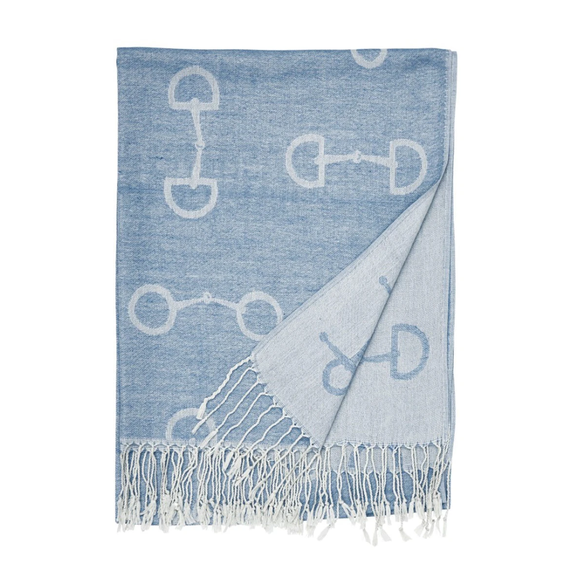 AWST Int'l "Lila" Snaffle Bit Pashmina Scarf 5 AWST Int'l "Lila" Snaffle Bit Pashmina Scarf - Image 3
