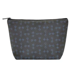 AWST Int'l "Lila" Snaffle Bits Cosmetic Pouch