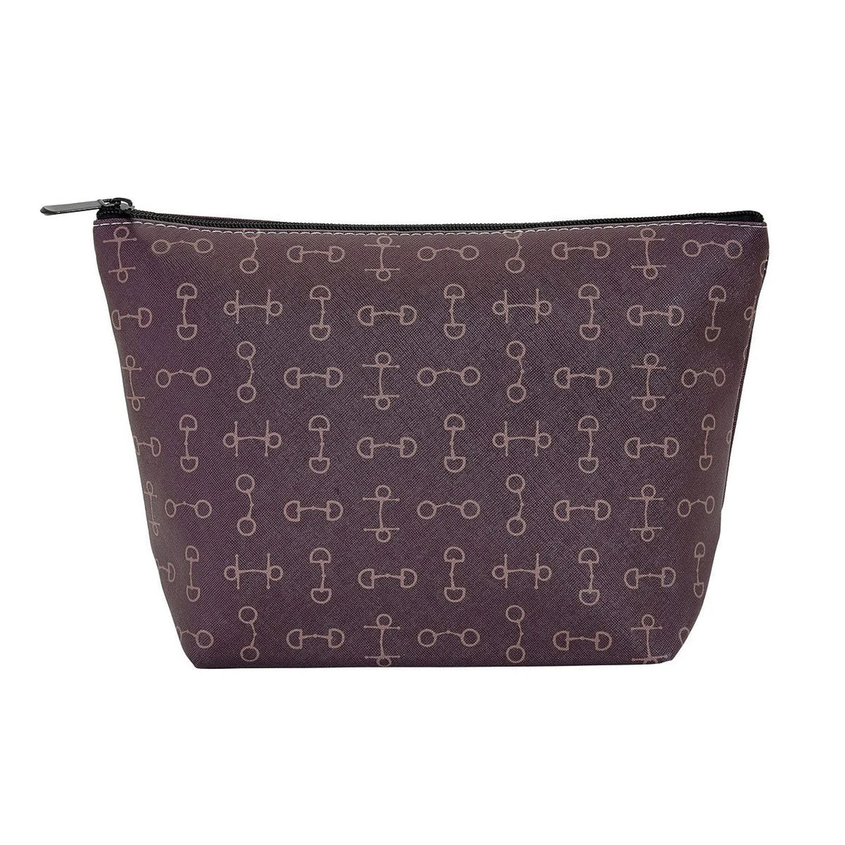 AWST Int'l "Lila" Snaffle Bits Cosmetic Pouch 5 AWST Int'l "Lila" Snaffle Bits Cosmetic Pouch - Image 3