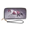 AWST Int'l "Lila" Paint Horse Clutch Wallet -Farm housse 63LW447 JPC AWST.Intl .Lila .Paint .Horse .Clutch.Wallet