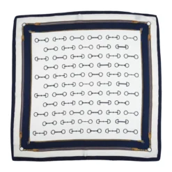 AWST Int'l Satin Snaffle Bit Scarf 12 AWST Int'l Satin Snaffle Bit Scarf -Farm housse 63gg1643 JPC Scarf Navy
