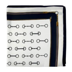 AWST Int'l Satin Snaffle Bit Scarf 13 AWST Int'l Satin Snaffle Bit Scarf -Farm housse 63gg1643 JPC Scarf Navy.Corner