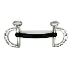 AJR Vulcanite Mullen Kimberwick Bit